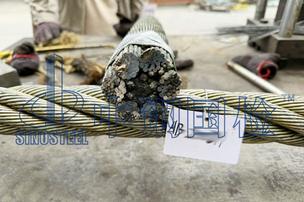 鋼絲繩斷裂失效分析 打撈局鋼絲繩失效分析