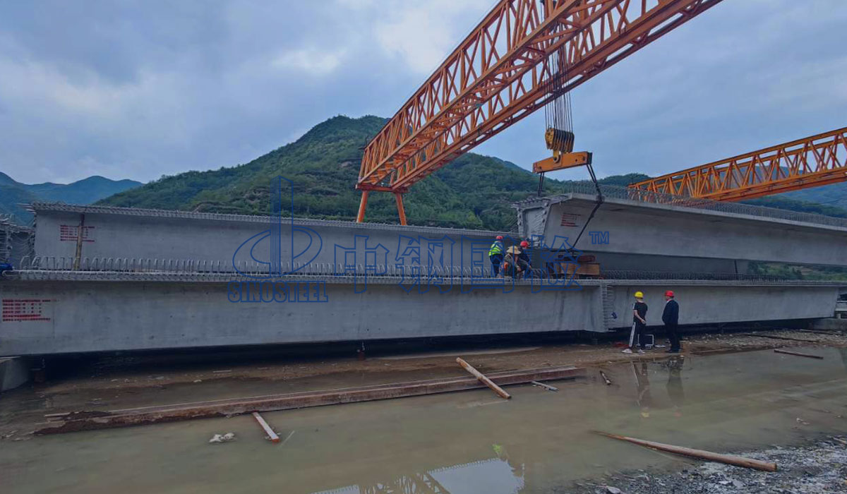 高效完成預制混凝土梁檢測,凸顯中鋼國檢的專業和效率