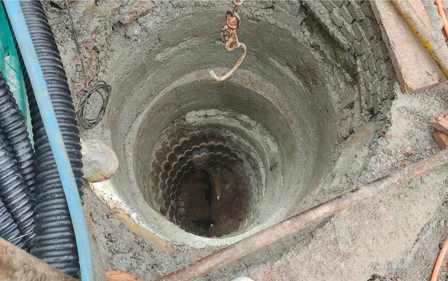 人工挖孔樁樁底不良地質體檢測